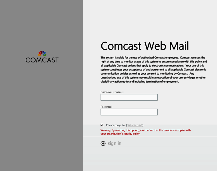 Webmail.comcast.com thumbnail Webmail.comcast.com thumbnail