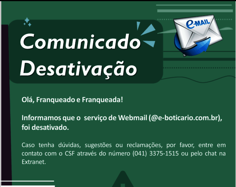 Webmail.e-boticario.com.br thumbnail