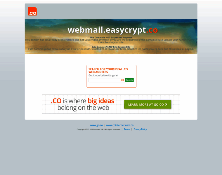 Webmail.easycrypt.co thumbnail