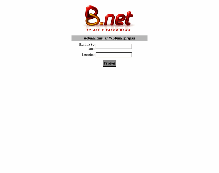 Webmail.globalnet.hr thumbnail