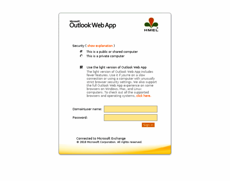 Webmail.hmel.in thumbnail