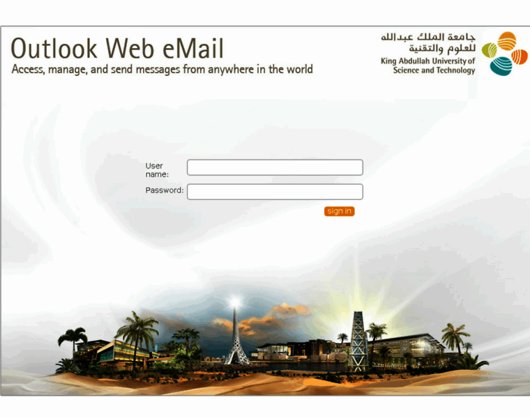 Webmail.kaust.edu.sa thumbnail