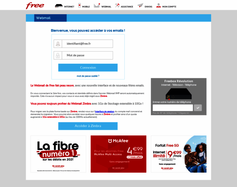 Webmail.libertysurf.fr thumbnail