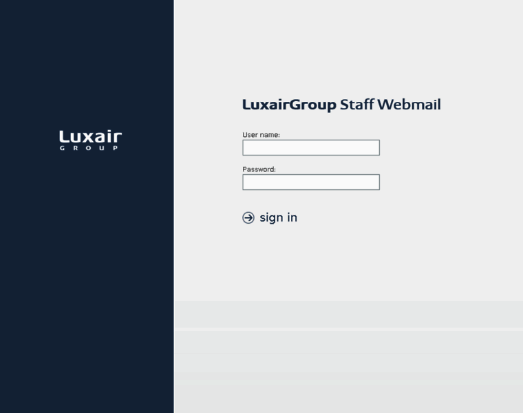 Webmail.luxair.lu thumbnail