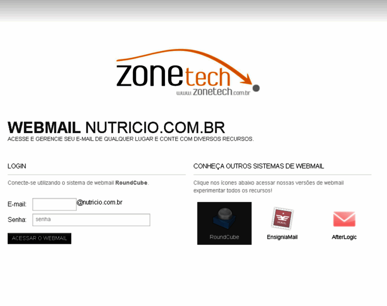 Webmail.nutricio.com.br thumbnail