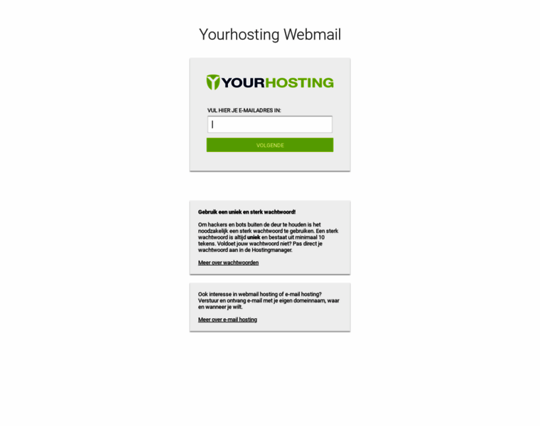 Webmail.yourhosting.nl thumbnail