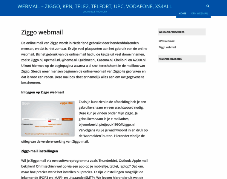 Webmailprovider.nl thumbnail