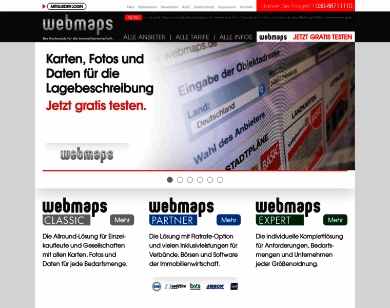 Webmaps.de thumbnail