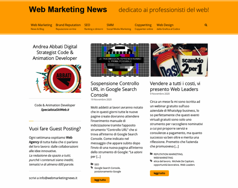 Webmarketingnews.it thumbnail