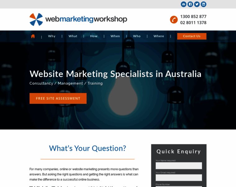 Webmarketingworkshop.com.au thumbnail