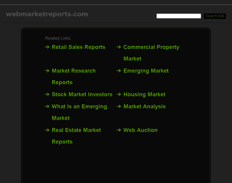 Webmarketreports.com thumbnail