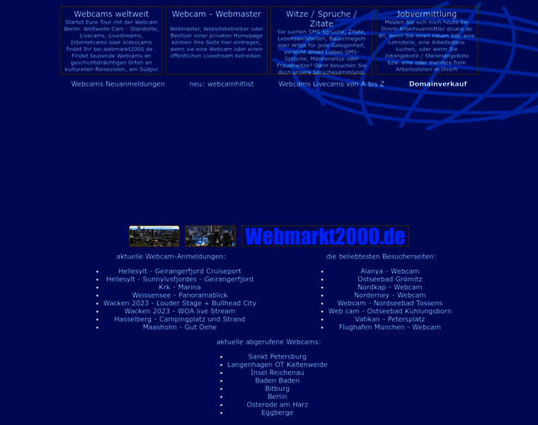 Webmarkt2000.de thumbnail