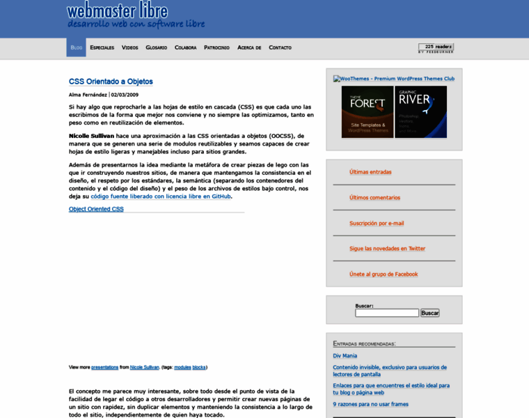 Webmasterlibre.com thumbnail