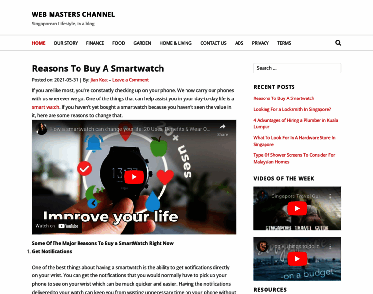 Webmasterschannel.com thumbnail