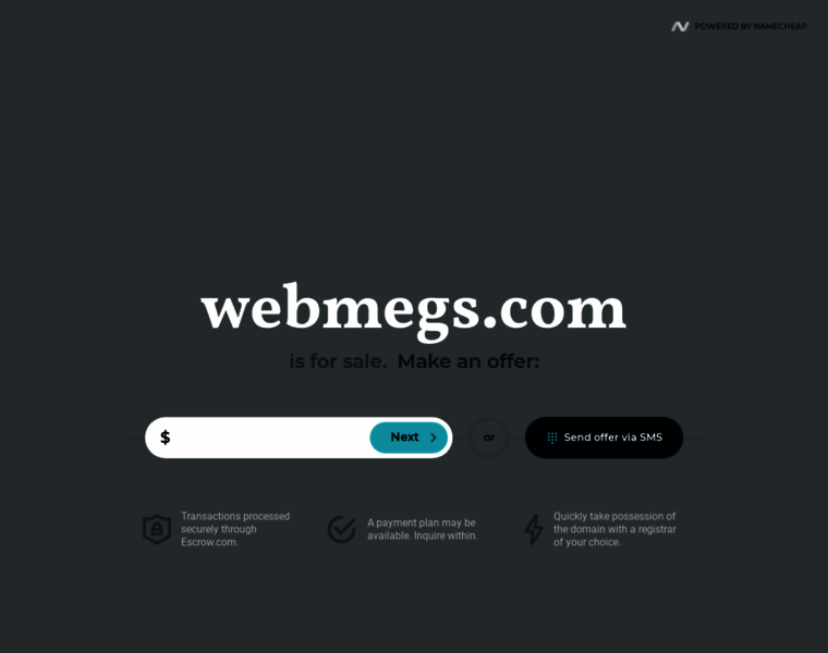Webmegs.com thumbnail