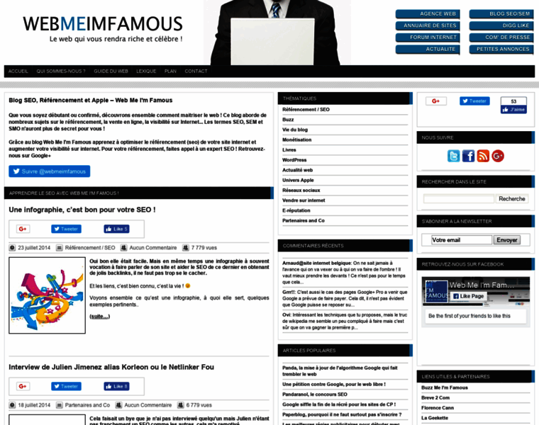 Webmeimfamous.com thumbnail
