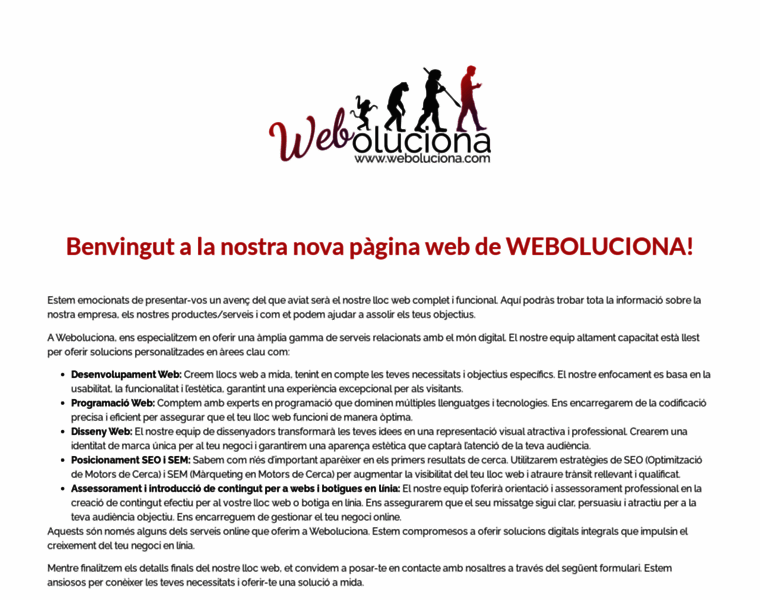 Weboluciona.com thumbnail