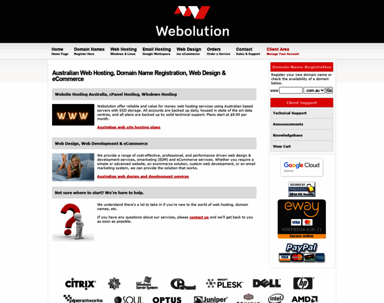 Webolution.com.au thumbnail