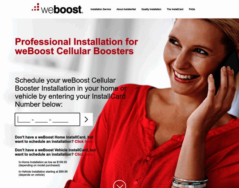 Weboost.installernet.com thumbnail