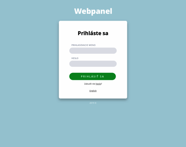 Webpanel.sk thumbnail