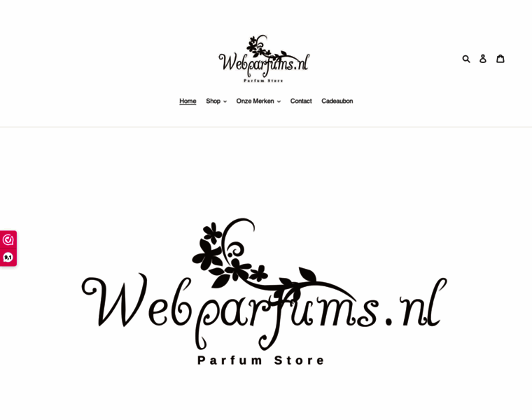 Webparfums.nl thumbnail