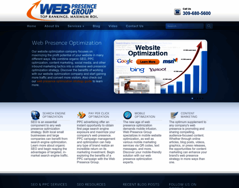 Webpresencegroup.net thumbnail