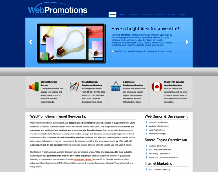 Webpromo-inc.com thumbnail