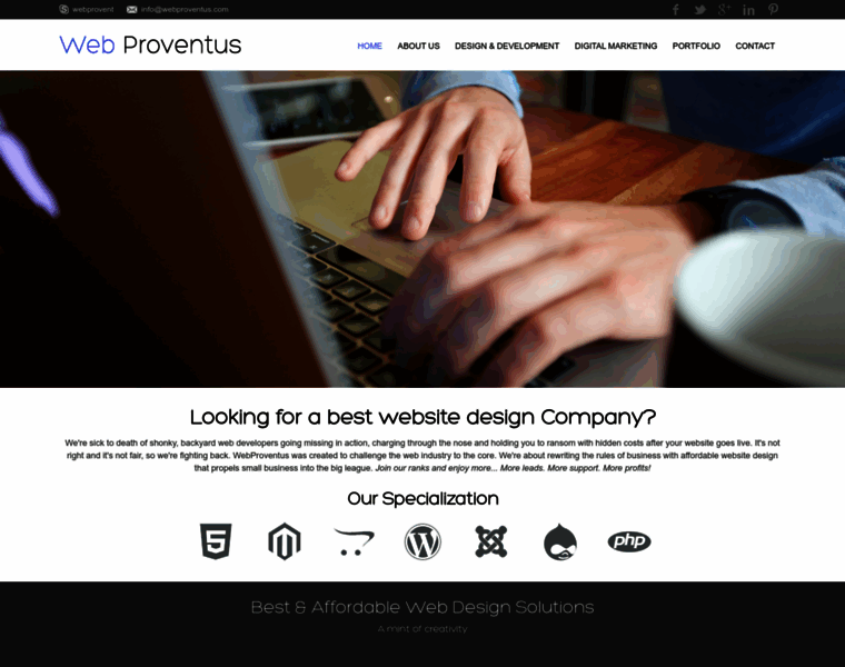 Webproventus.com thumbnail