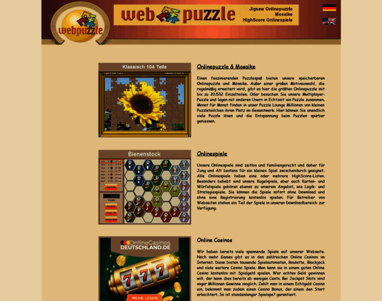 Webpuzzle.de thumbnail