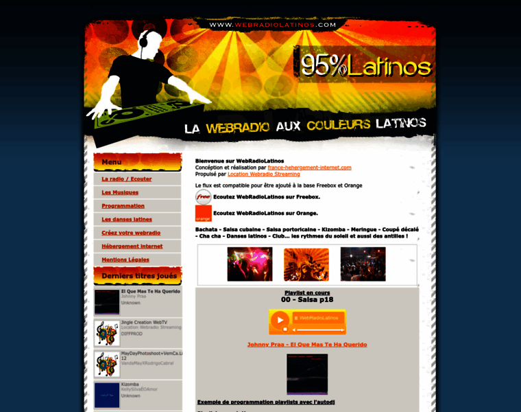 Webradiolatinos.com thumbnail