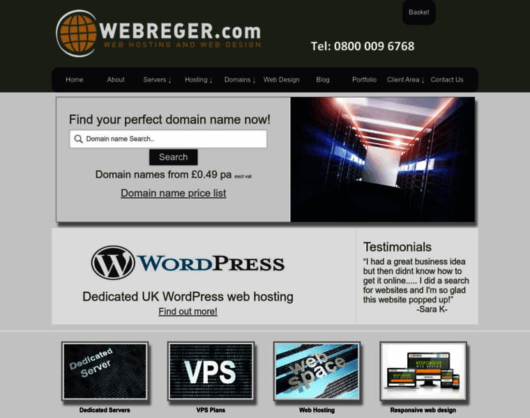 Webreger.com thumbnail
