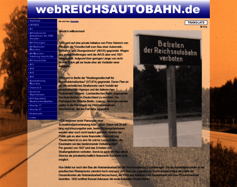 Webreichsautobahn.de thumbnail