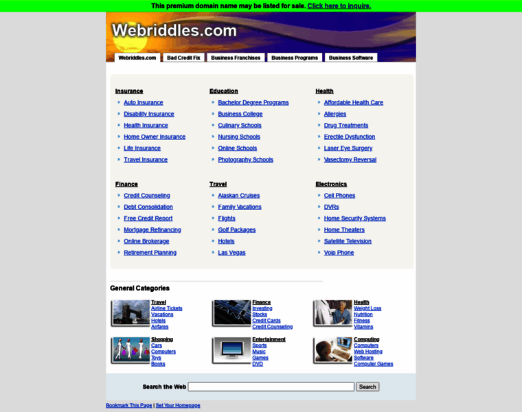 Webriddles.com thumbnail
