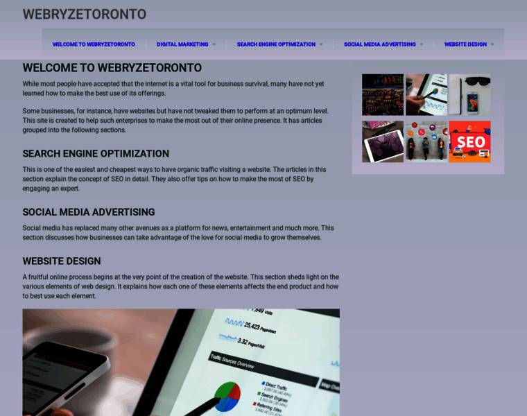 Webryzetoronto.ca thumbnail