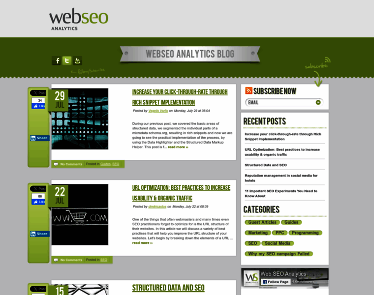 Webseoanalytics.com thumbnail