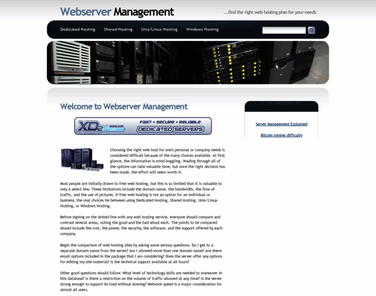Webserver-management.net thumbnail