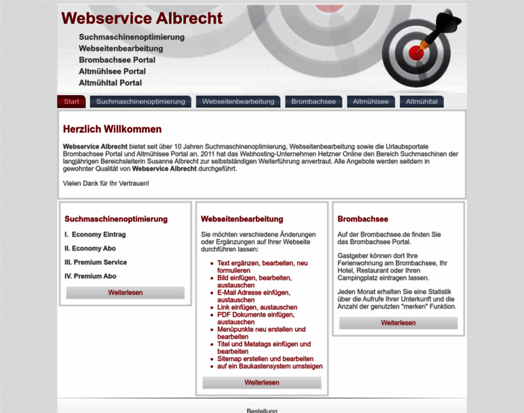 Webservice-albrecht.de thumbnail
