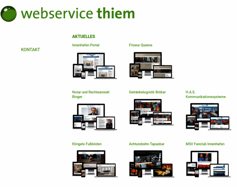 Webservice-thiem.de thumbnail