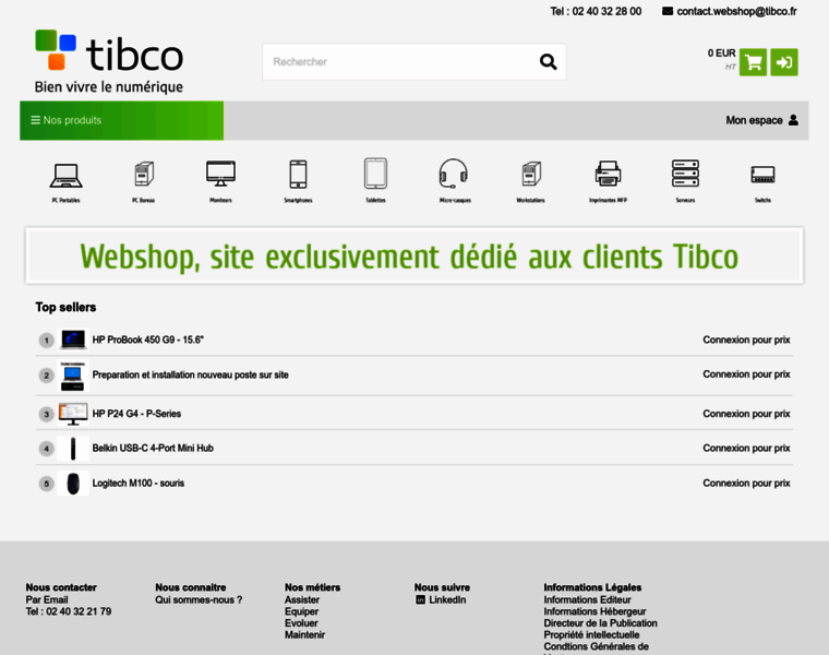 Webshop.tibco.fr thumbnail