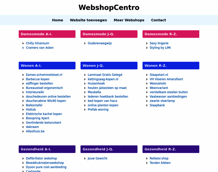 Webshopcentro.nl thumbnail