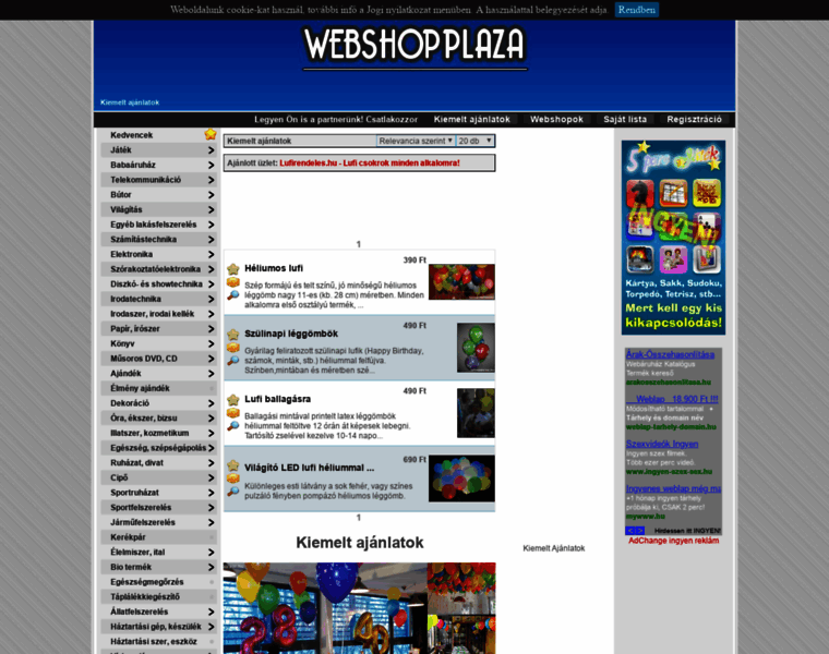 Webshopplaza.hu thumbnail
