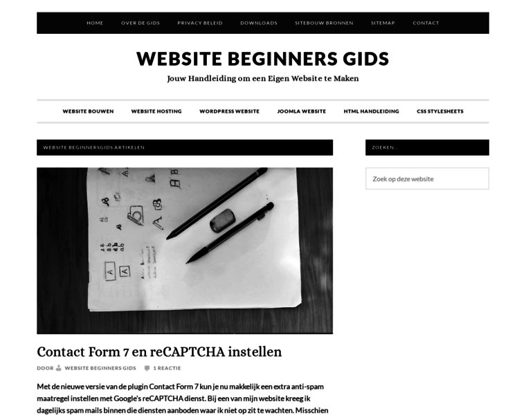Websitebeginnersgids.nl thumbnail