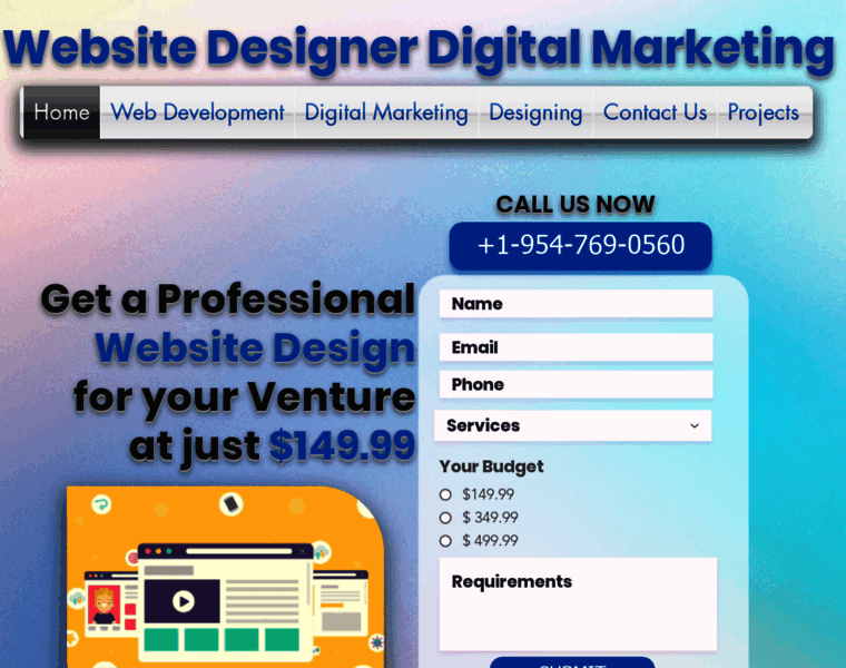 Websitedesignerdigitalmarketing.com thumbnail