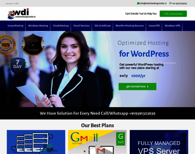Websitedesignindia.in thumbnail