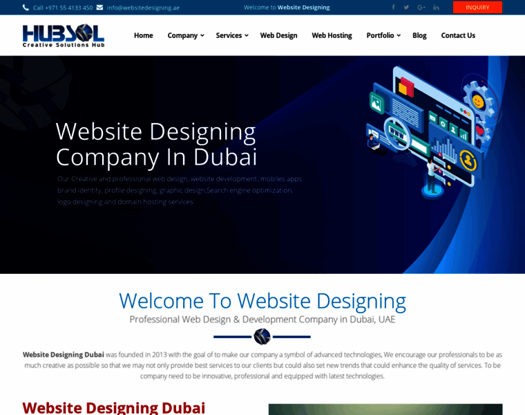 Websitedesigning.ae thumbnail