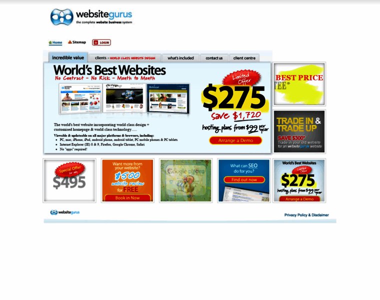 Websitegurus.com.au thumbnail