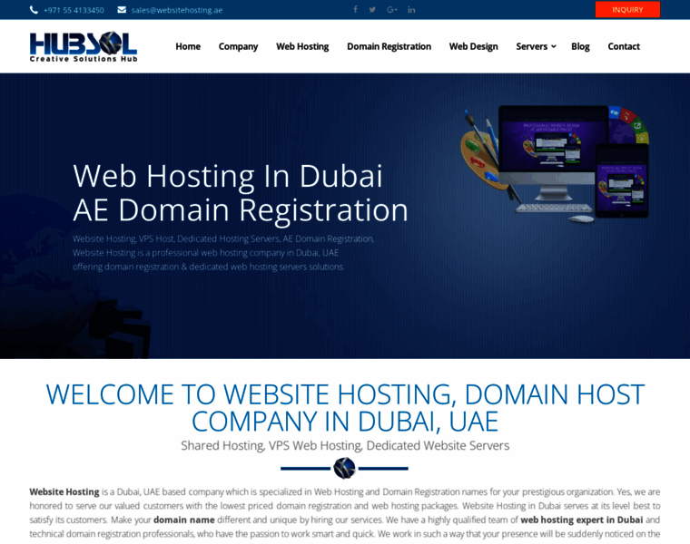 Websitehosting.ae thumbnail
