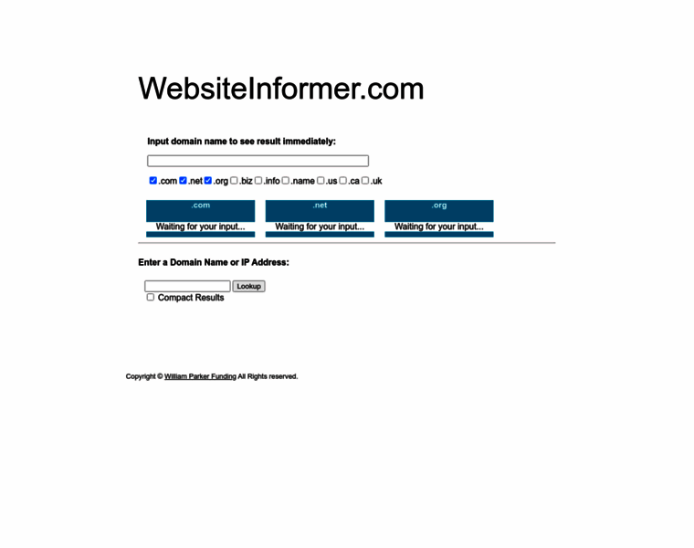 Websiteinformer.com thumbnail