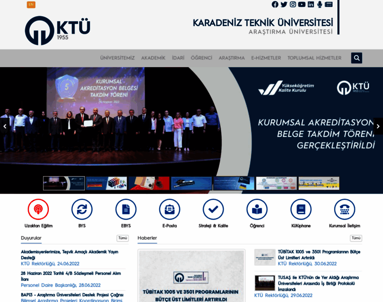 Websitem.ktu.edu.tr thumbnail