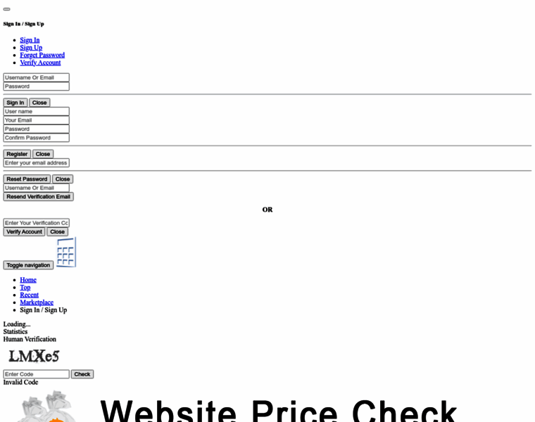 Websitepricecheck.com thumbnail